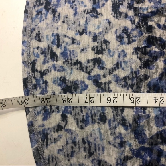two by Vince Camuto Womens Burnout Printed Tank Top Blue, size XS - Picture 10 of 10